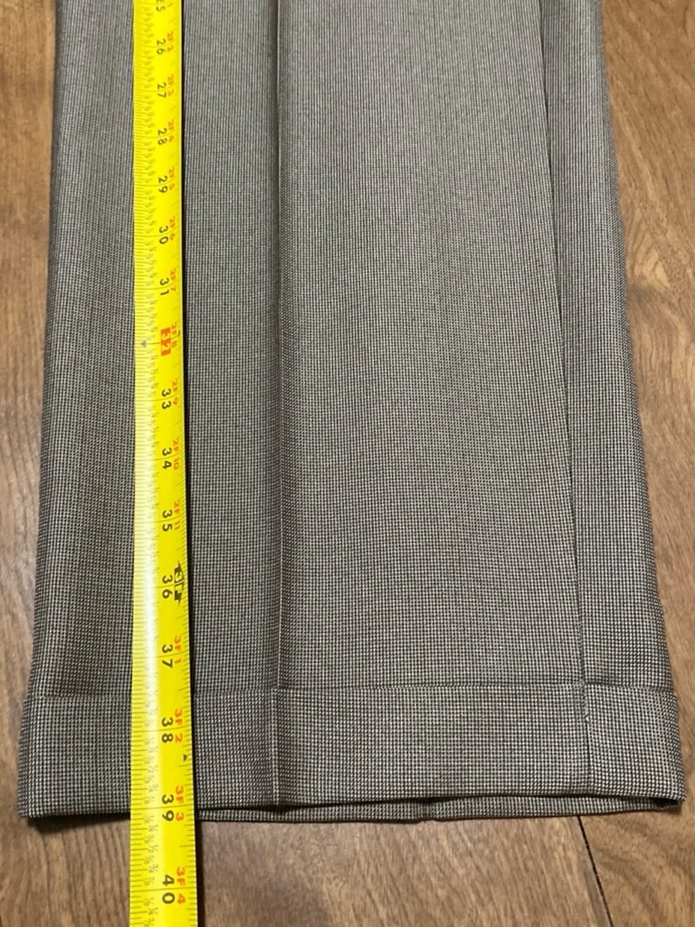 Lauren Ralph Lauren Men's Brown Pleated Dress Pants
